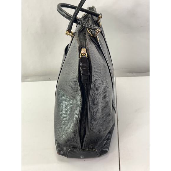 Vintage Calvin Klein Epi Leather Briefcase Document Case - Picture 5 of 13